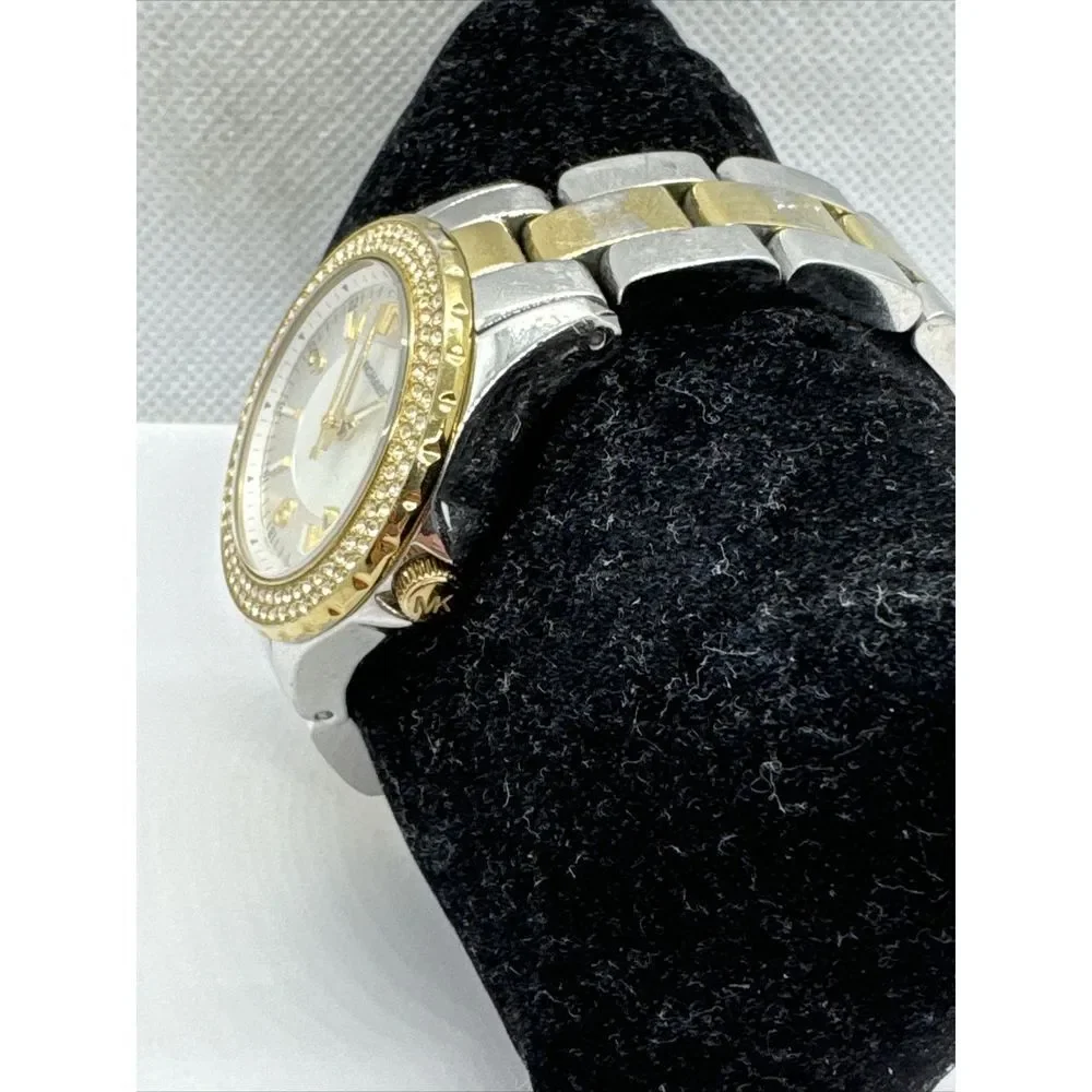 Michael Kors MK5584 Women's Two Tone Stainless Steel Analog Dial Watch JNA857